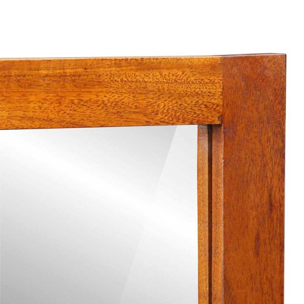 Wandschrank 40x20x50 cm Massivholz Akazie