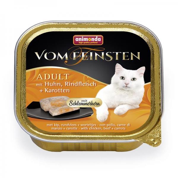 ARDEBO.de Animonda Cat vom Feinsten Schlemmerkern mit Huhn, Rindfleisch & Karotten 100g