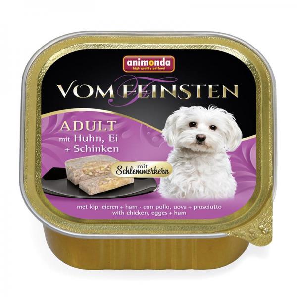 ARDEBO.de Animonda Dog vom Feinsten Schlemmerkern mit Huhn, Ei & Schinken 150g