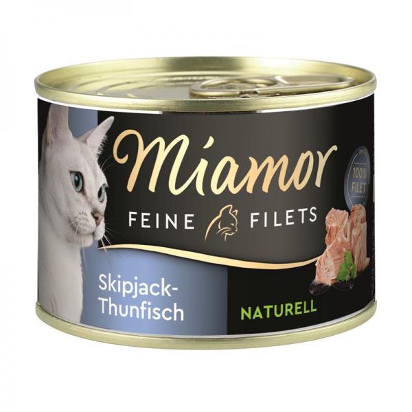 ARDEBO.de Miamor Dose Feine Filets Naturelle Skipjack-Thunfisch 156 g 