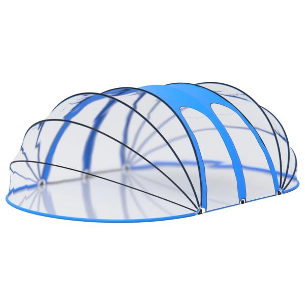 Pool-Kuppel Oval 620x410x210 cm