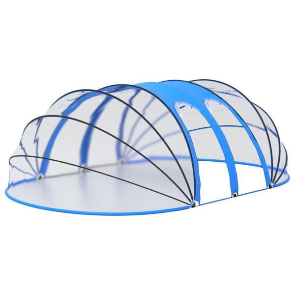 Pool-Kuppel Oval 620x410x210 cm