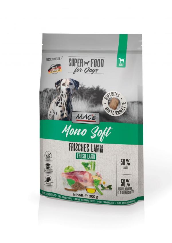 ARDEBO.de MACs Dog Mono Soft Frisches Lamm 300g