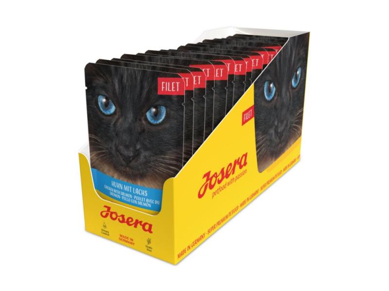 ARDEBO.de Josera Cat Filet Huhn mit Lachs 70 g