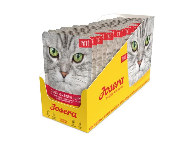 ARDEBO.de Josera Cat Paté Gulasch vom Rind & Huhn 85 g