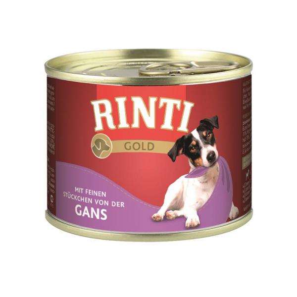ARDEBO.de Rinti Dose Gold mit Gans 185 g