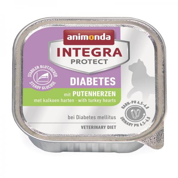 ARDEBO.de Animonda Cat Integra Protect Adult Diabetes mit Putenherzen 100g