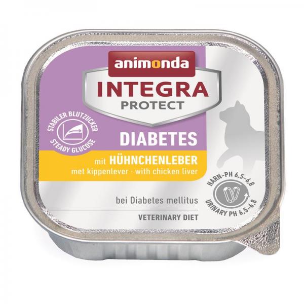 ARDEBO.de Animonda Cat Integra Protect Adult Diabetes mit Hühnchenleber 100g