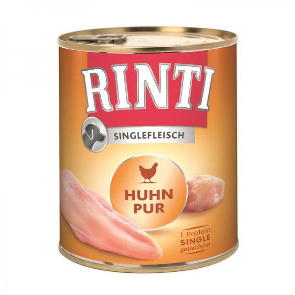 ARDEBO.de Rinti Dose Singlefleisch Huhn Pur 800 g