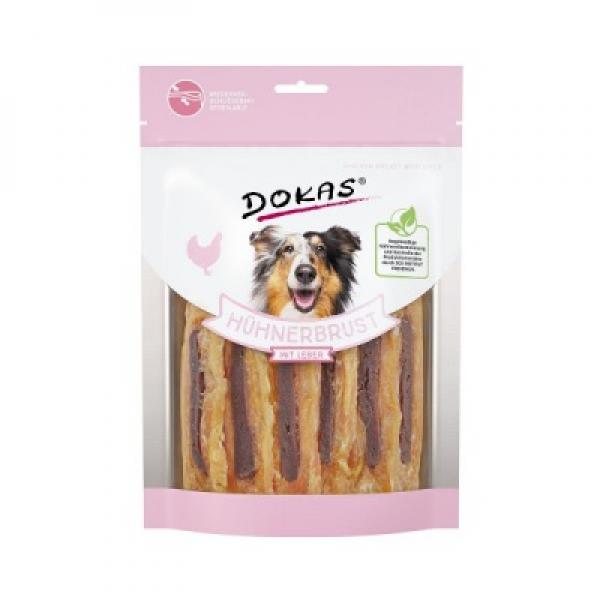 ARDEBO.de Dokas Dog Hühnerbrust mit Leber 220 g