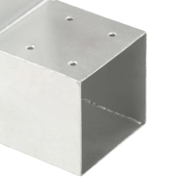 Pfostenverbinder L-Form Verzinktes Metall 101 x 101 mm