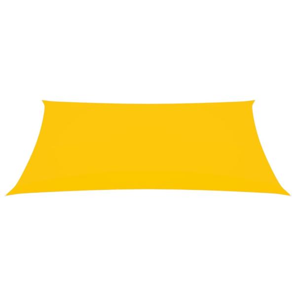Sonnensegel Oxford-Gewebe Rechteckig 2x4 m Gelb