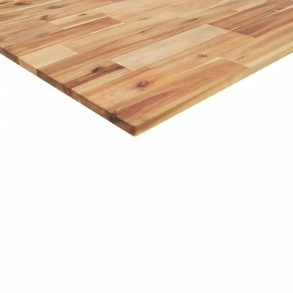Schreibtischplatte Ölbeschichtung 120x50x2 cm Massivholz Akazie