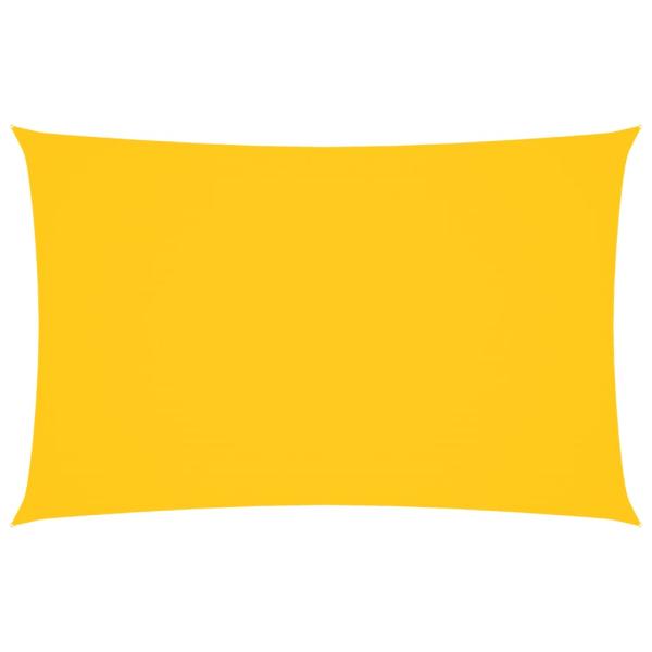 Sonnensegel Oxford-Gewebe Rechteckig 2x4,5 m Gelb