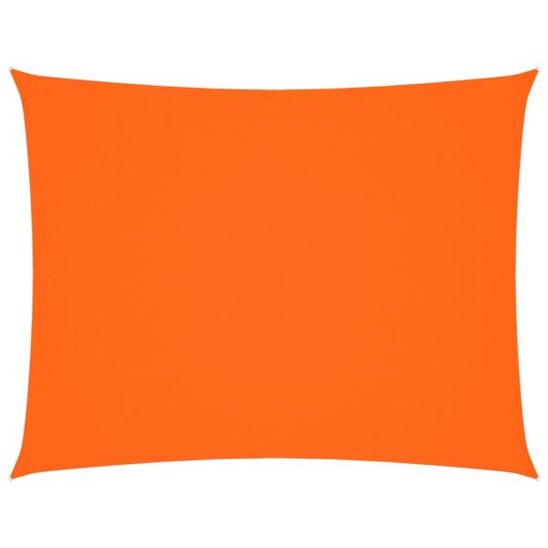 Sonnensegel Oxford-Gewebe Rechteckig 5x6 m Orange