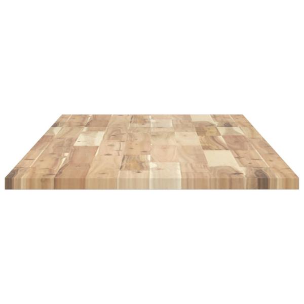 Tischplatte Rechteckig 120x50x2 cm Massivholz Akazie