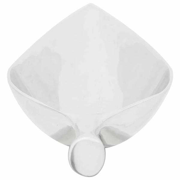 Obstkorb Silber 60x15x8 cm Aluminium