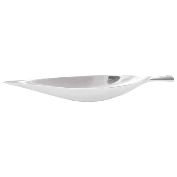 Obstkorb Silber 60x15x8 cm Aluminium