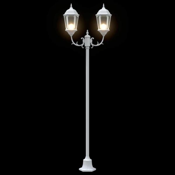 Außenbeleuchtung Weiß Metall Groß Metall Wegbeleuchtung