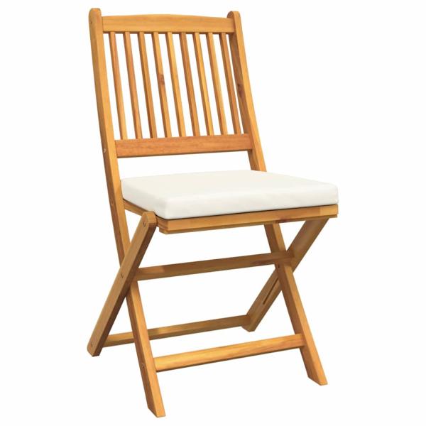 3-teiliges Garten Bistro Set aus massivem Akazienholz