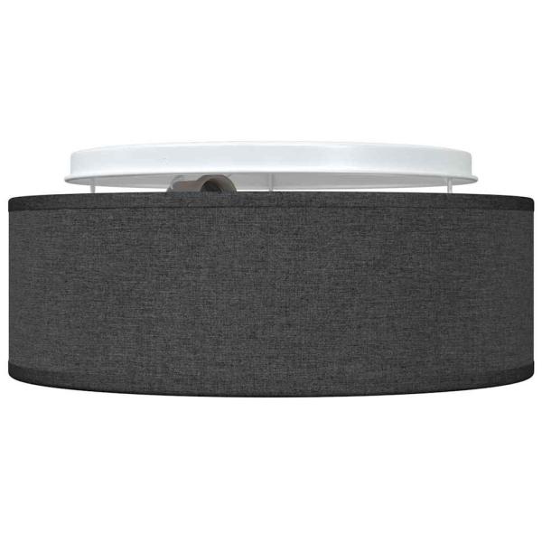 Deckenleuchte Schwarz Ø 30 cm Stoff E27