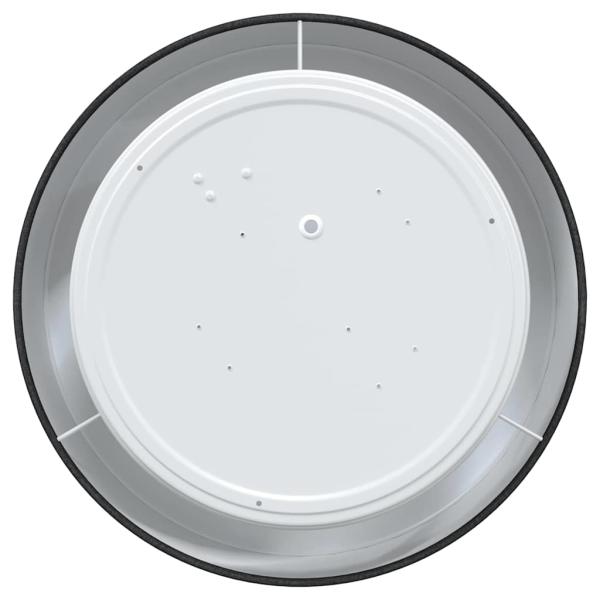 Deckenleuchte Schwarz Ø 30 cm Stoff E27