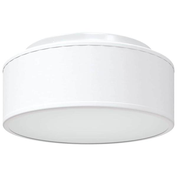 Deckenleuchten Aufbaumontage Weiß Ø 30 cm Stoff E27