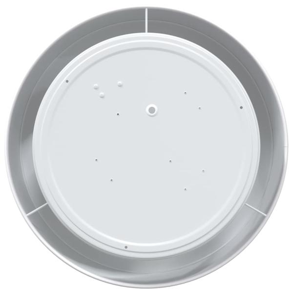 Deckenleuchten Aufbaumontage Weiß Ø 30 cm Stoff E27