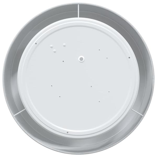 Deckenleuchten Flush Mount Grau Ø 30 cm Stoff E27