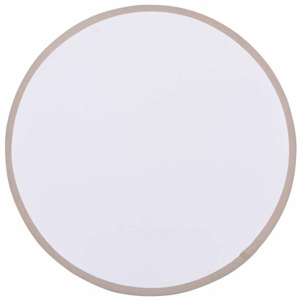 Deckenleuchte Taupe Ø 30 cm Stoff E27