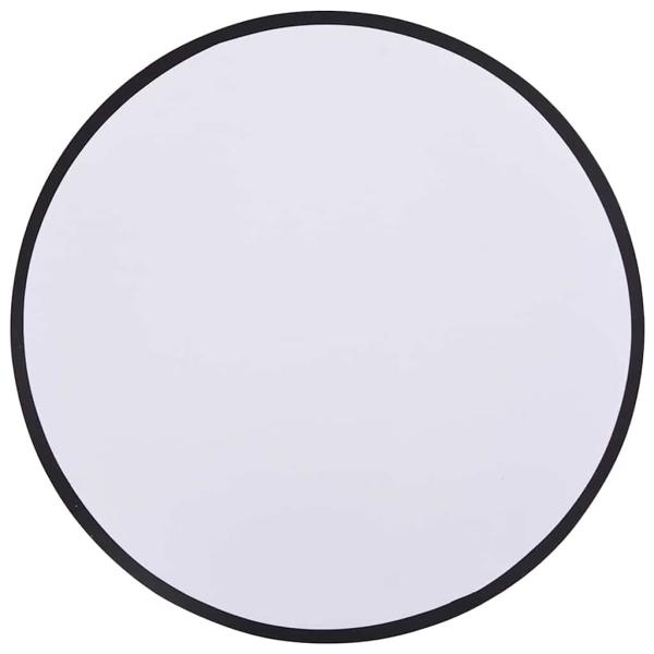 Deckenleuchte Schwarz Ø 38 cm aus Stoff E27