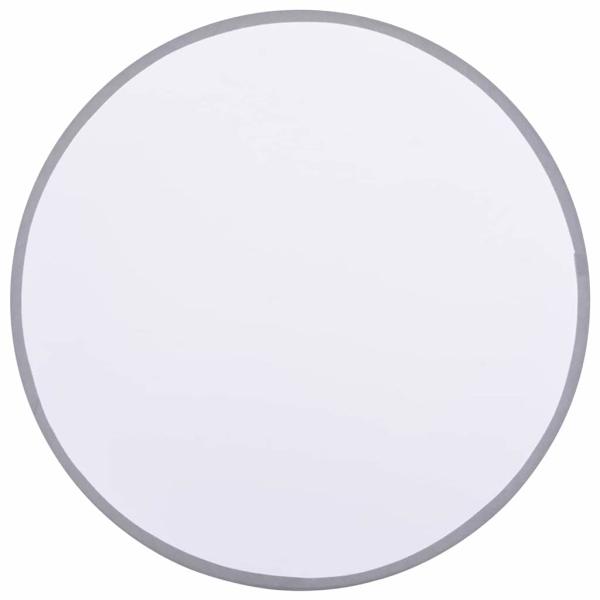 Deckenleuchten, Flush Mount, Grau Ø 38 cm, Stoff E27