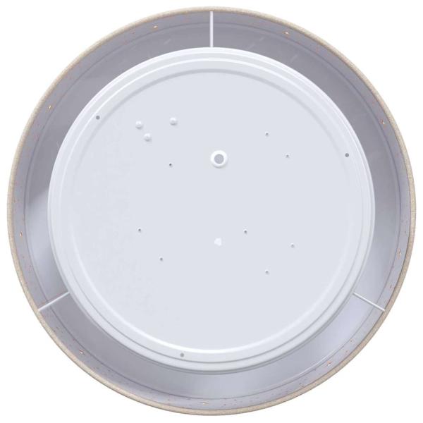 Deckenleuchten mit Sternenhimmel-Lampschirm Taupe Ø 30 cm Stoff E27