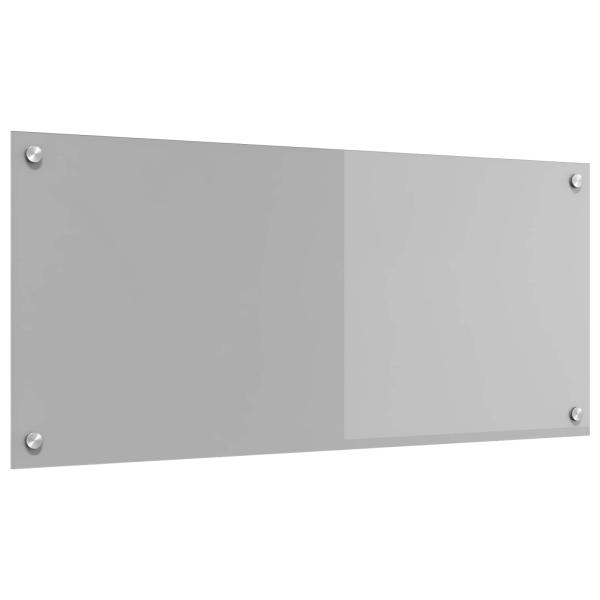 ARDEBO.de - Küchenspiegel hellgrau 90x40x0,6 cm Sicherheitsglas