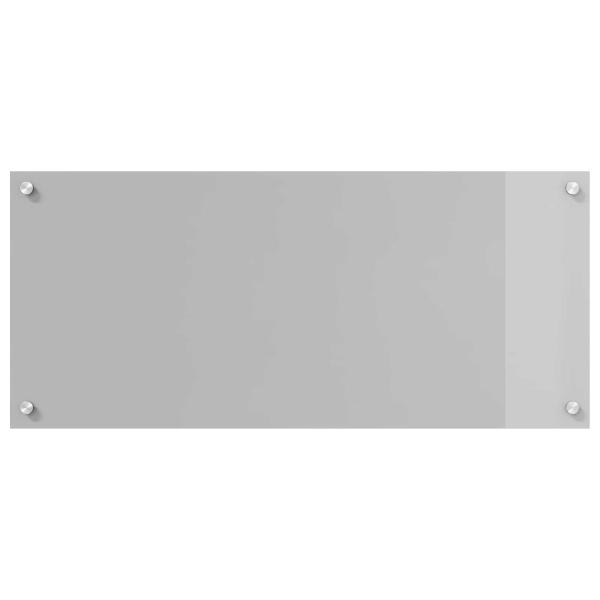 Küchenspiegel hellgrau 90x40x0,6 cm Sicherheitsglas