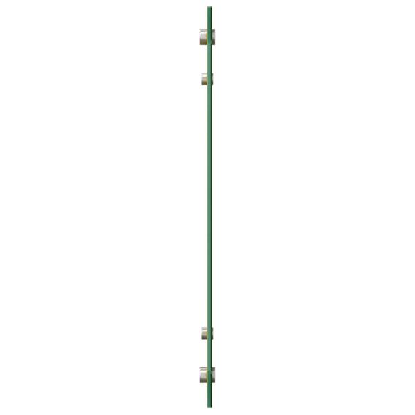 ARDEBO.de - Küchenrückwand Gelb 80x50x0,6 cm Sicherheitsglas