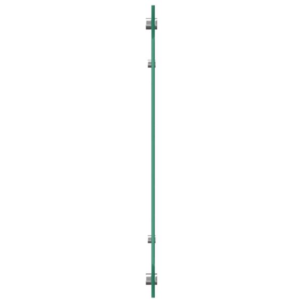 Küchenrückwand in Weiß 110x40x0,6 cm aus Sicherheitsglas