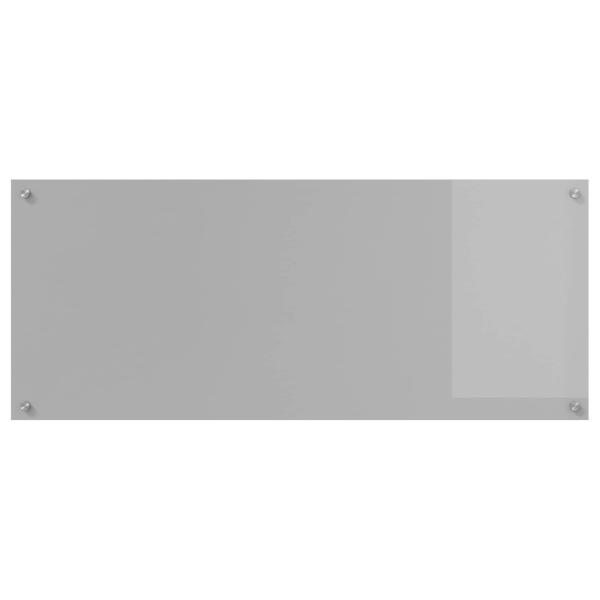 Küchenrückwand Lichtgrau 120x50x0,6 cm aus Sicherheitsglas