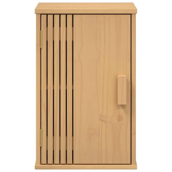 ARDEBO.de - Badezimmer Aufbewahrungsschrank 35x30x55 cm Massivholz Kiefer