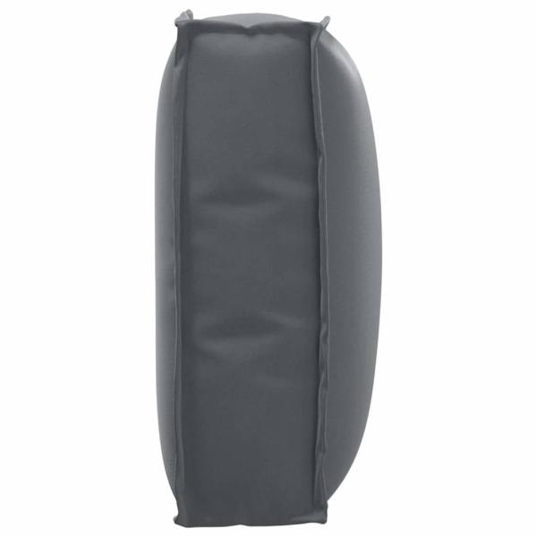 Outdoor Kissen Anthrazit Polyester Mittel Stuhlauflage