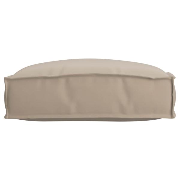 ARDEBO.de - Außenkissen Taupe Polyester Standard Langlebig Stuhlkissen