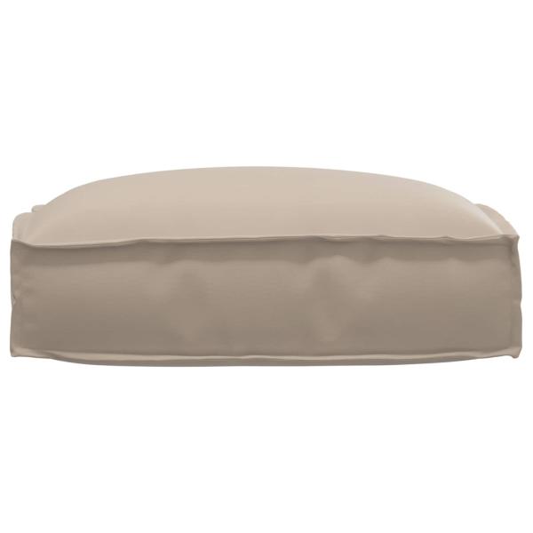 Außenkissen Taupe Polyester Standard Langlebig Stuhlkissen