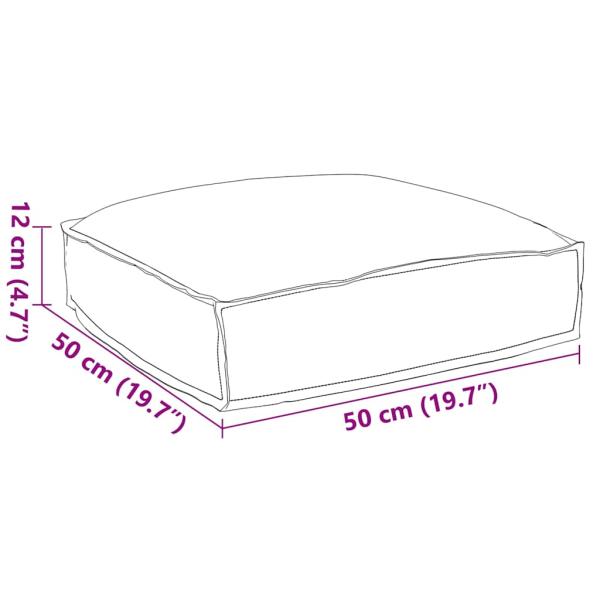 Outdoor Kissen Bunt Polyester 50 x 50 x 12 cm Abnehmbare Bezüge
