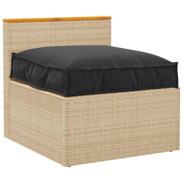 ARDEBO.de - Palettenkissen für Sitz Schwarz 70x70x12 cm Oxford-Gewebe