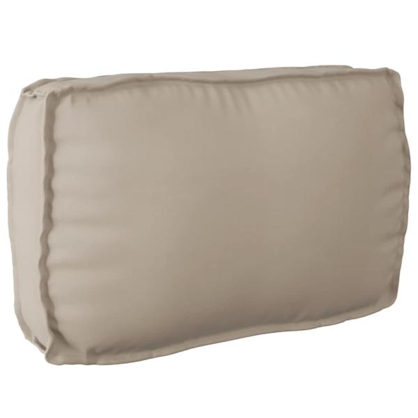 ARDEBO.de - Kissen Taupe 100% Polyester 70 x 12 x 40 cm