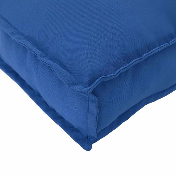 Kissen Oxford-Stoff Königsblau 70 x 40 x 12 cm