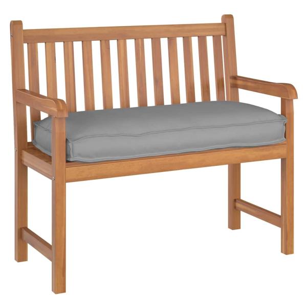 Outdoor-Kissen Grau Polyester 120 x 12 x 50 cm Wasserabweisend