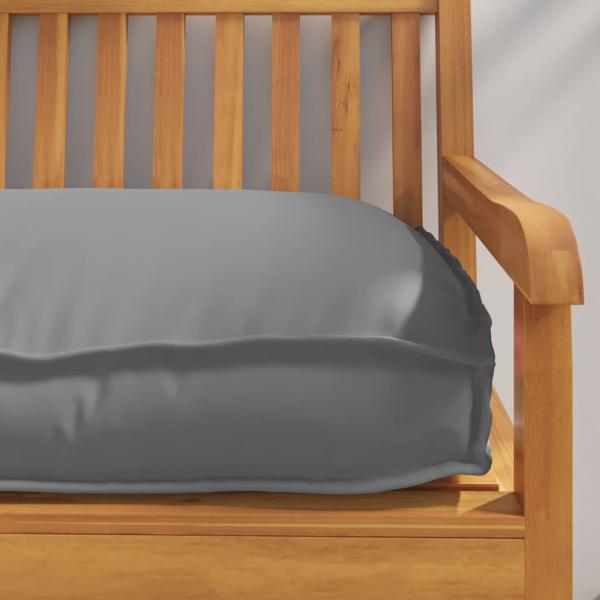 Outdoor-Kissen Grau Polyester 120 x 12 x 50 cm Wasserabweisend