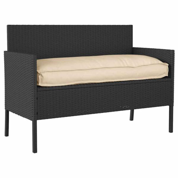 Kissen Oxford-Stoff Beige 120 x 50 x 12 cm