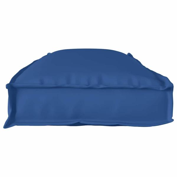 Außenkissen Royalblau Polyester 110 x 40 x 8 cm Stuhlkissen